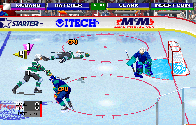 2 On 2 Open Ice Challenge gameplay