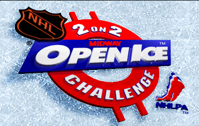2 On 2 Open Ice Challenge — title screen
