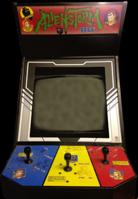 Alien Storm (3 Players) — arcade cabinet