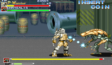 Alien vs. Predator (USA) — in-game arcade screenshot