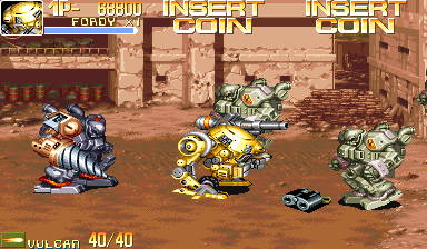 Armored Warriors (USA) gameplay screenshot