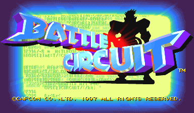 Battle Circuit — title screen