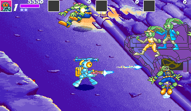 Bucky O'Hare — in-game arcade screenshot