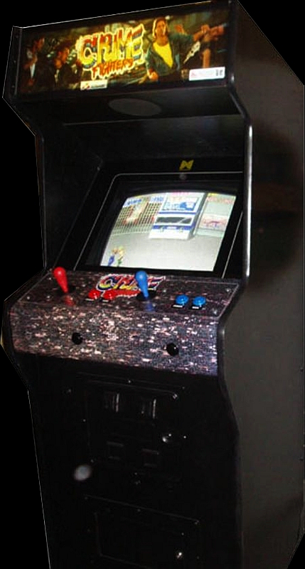 Crime Fighters — arcade cabinet