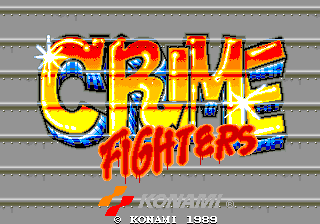 Crime Fighters — title screen