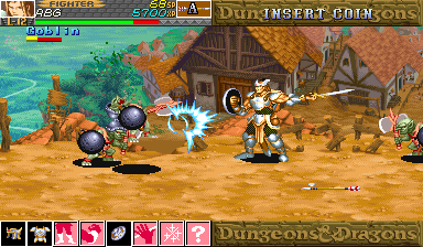 Dungeons & Dragons: Shadow over Mystara (USA) gameplay