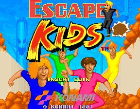 Escape Kids — title screen