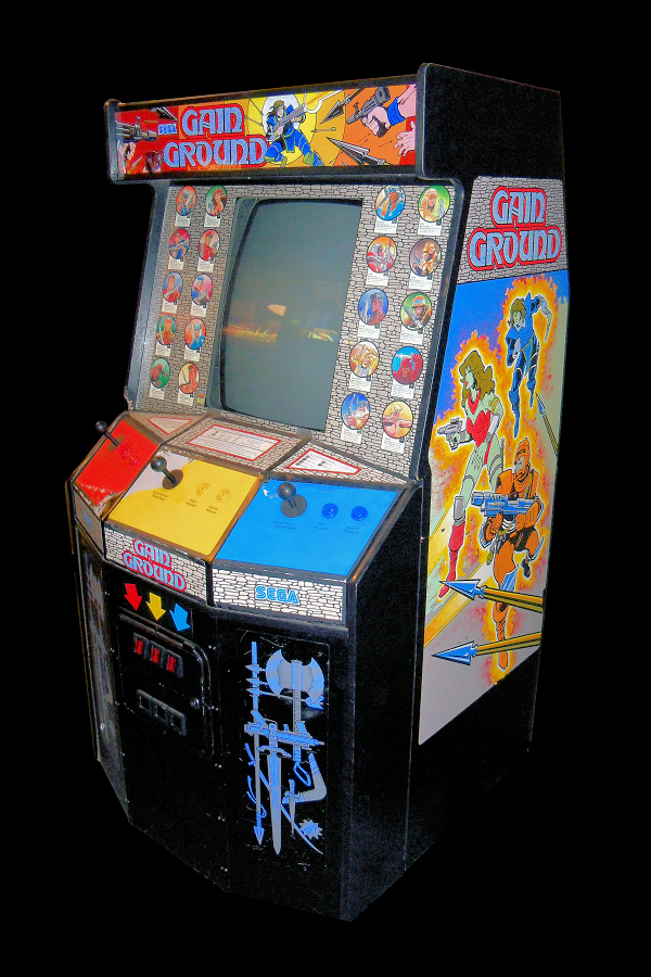 Gain Ground — arcade cabinet