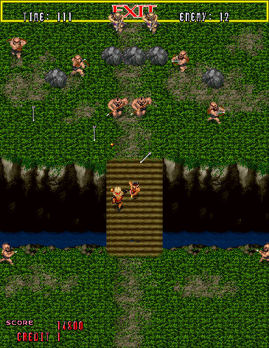 Gain Ground gameplay screenshot