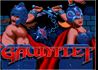 Gauntlet — title screen
