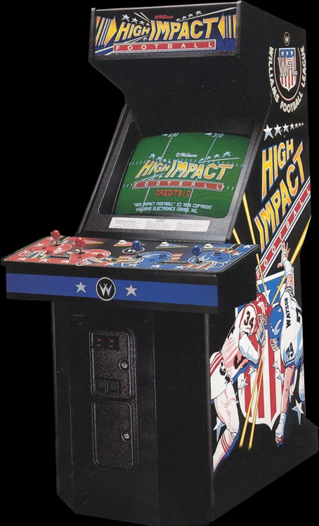 High Impact Football — arcade cabinet