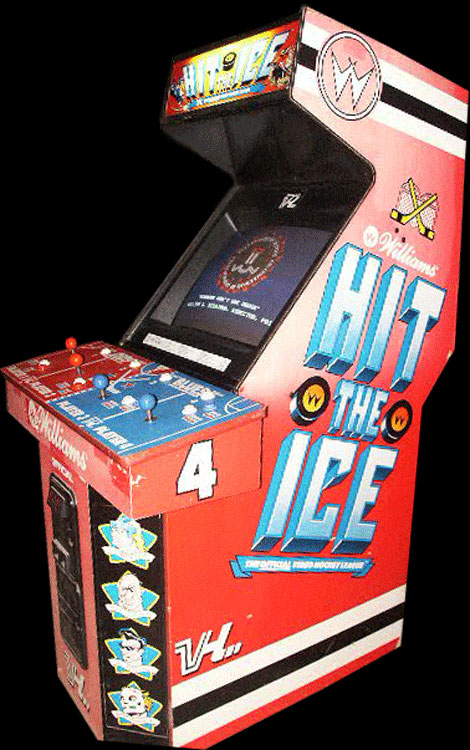 Hit the Ice — arcade cabinet