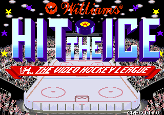 Hit the Ice — title screen