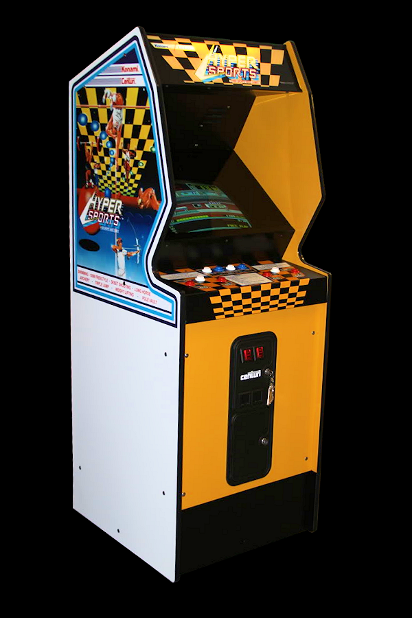 Hyper Sports — arcade cabinet