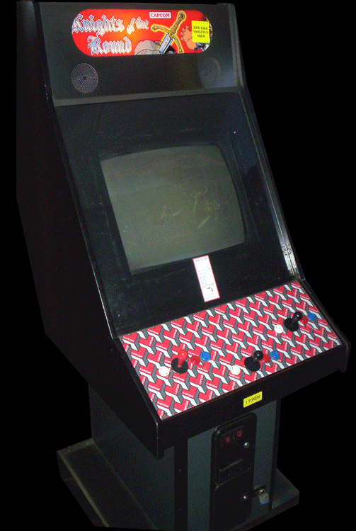 Knights of the Round — arcade cabinet