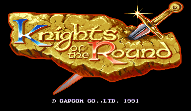 Knights of the Round — title screen
