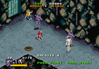 Michael Jackson's Moonwalker (bootleg) gameplay screenshot