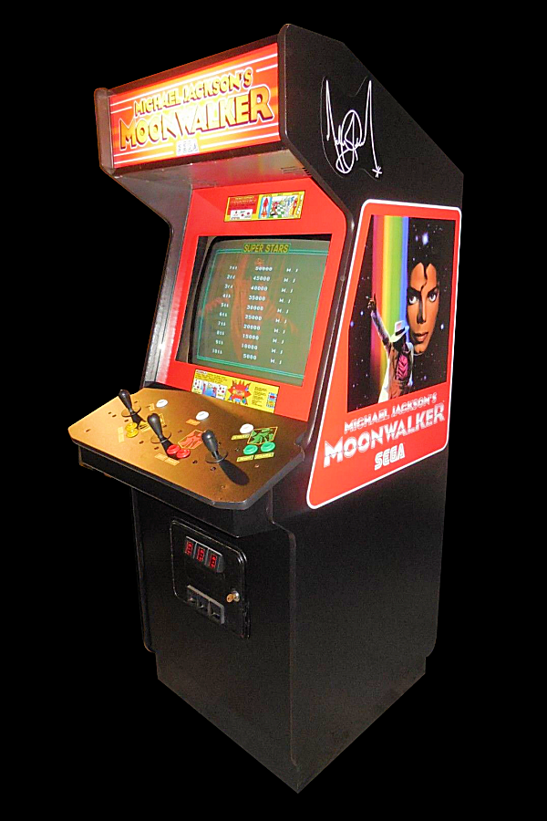Michael Jackson's Moonwalker — arcade cabinet