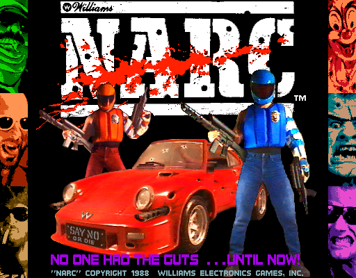 NARC — title screen