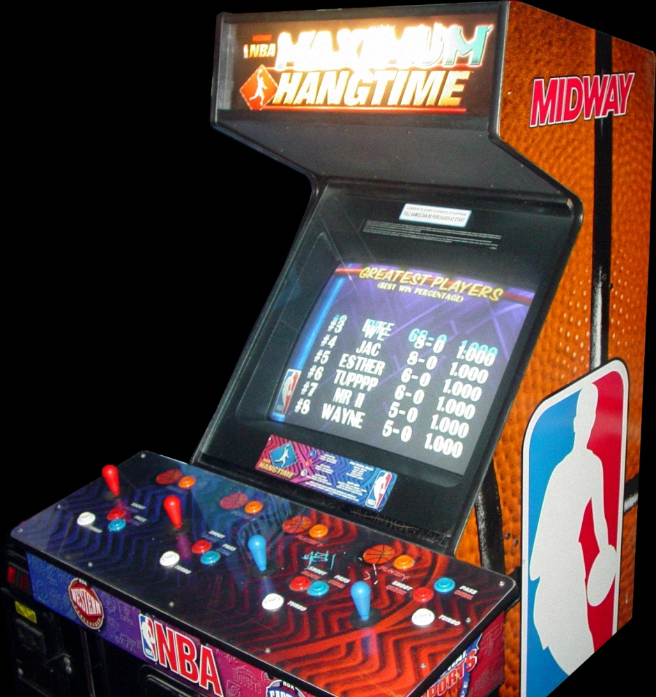 NBA Maximum Hangtime (alt) — arcade cabinet