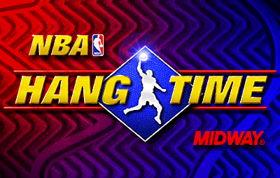 NBA Maximum Hangtime — title screen