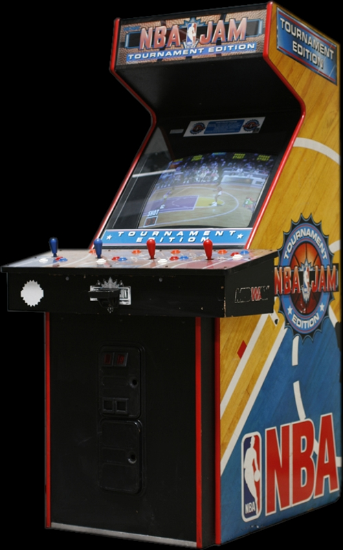 NBA Jam: Tournament Edition — arcade cabinet