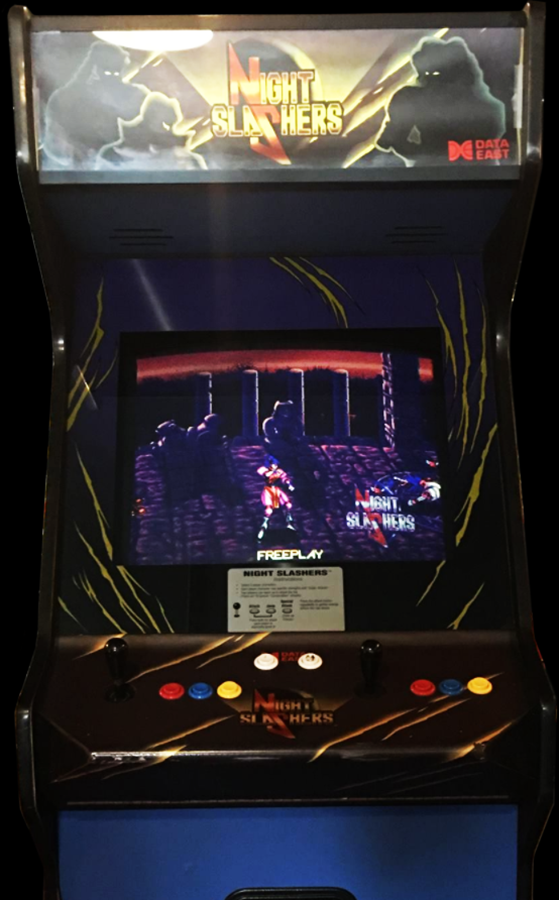 Night Slashers — arcade cabinet