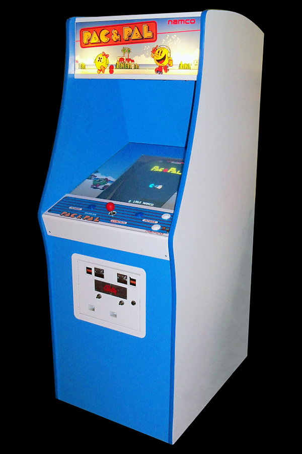 Pac & Pal — arcade cabinet