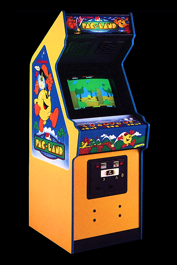 Pac-Land — arcade cabinet