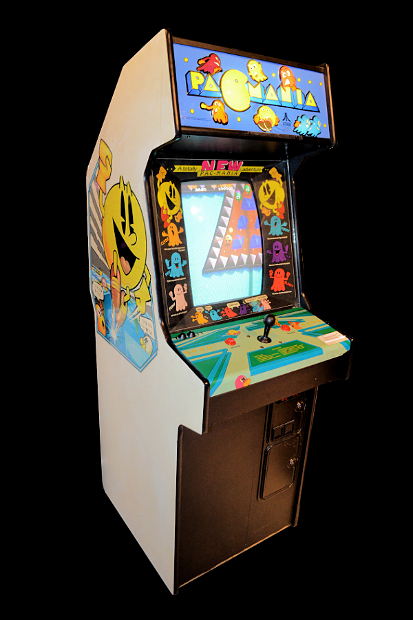 Pac-Mania — arcade cabinet