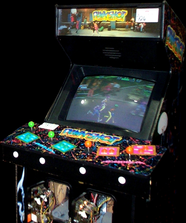 Punk Shot — arcade cabinet