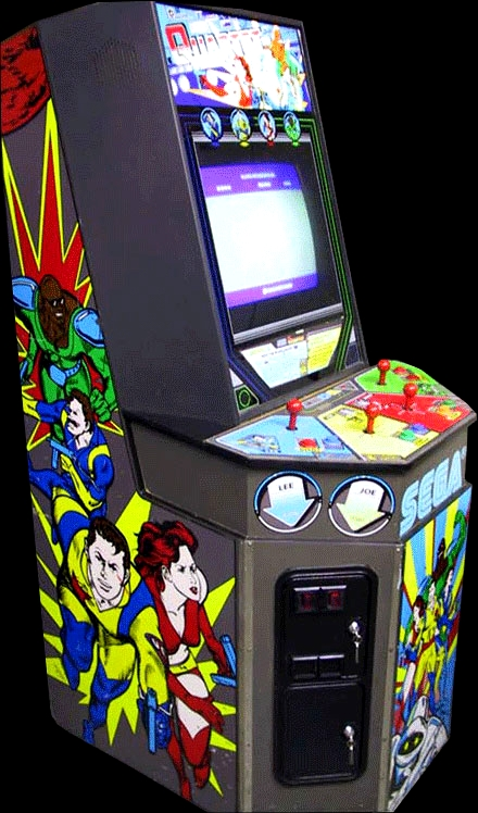 Quartet — arcade cabinet