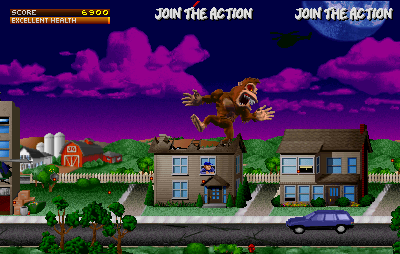 Rampage: World Tour gameplay screenshot
