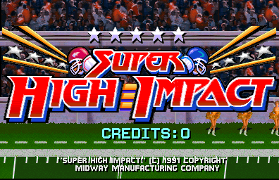 Super High Impact — title screen