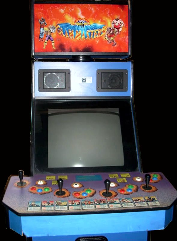 Saturday Night Slam Masters — arcade cabinet