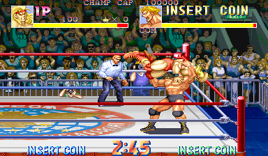 Saturday Night Slam Masters gameplay screenshot