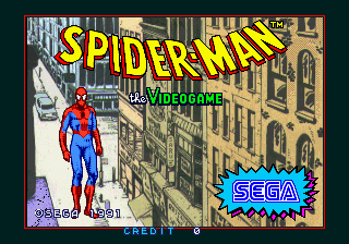 Spider-Man: The Video Game — title screen