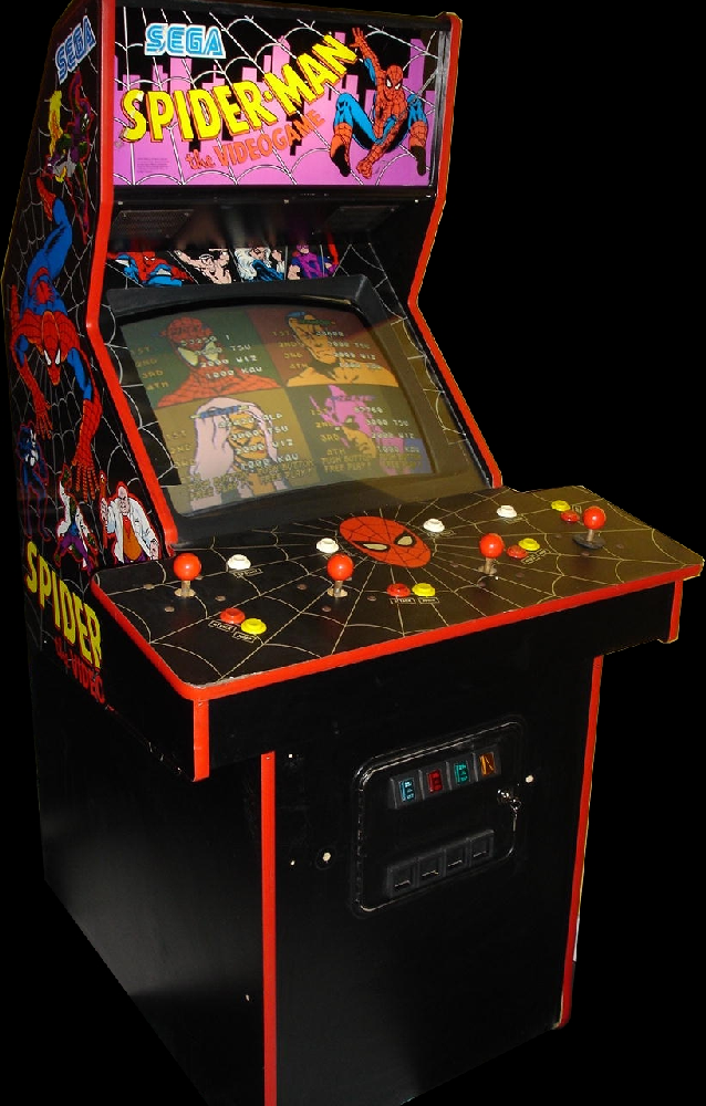 Spider-Man: The Video Game (World) — arcade cabinet