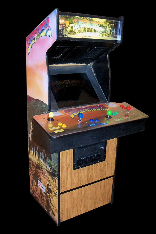 Sunset Riders — arcade cabinet
