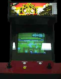 Tank Force (4 Players) — arcade cabinet