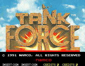Tank Force (4 Players) — title screen