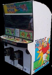 Tecmo Bowl — arcade cabinet