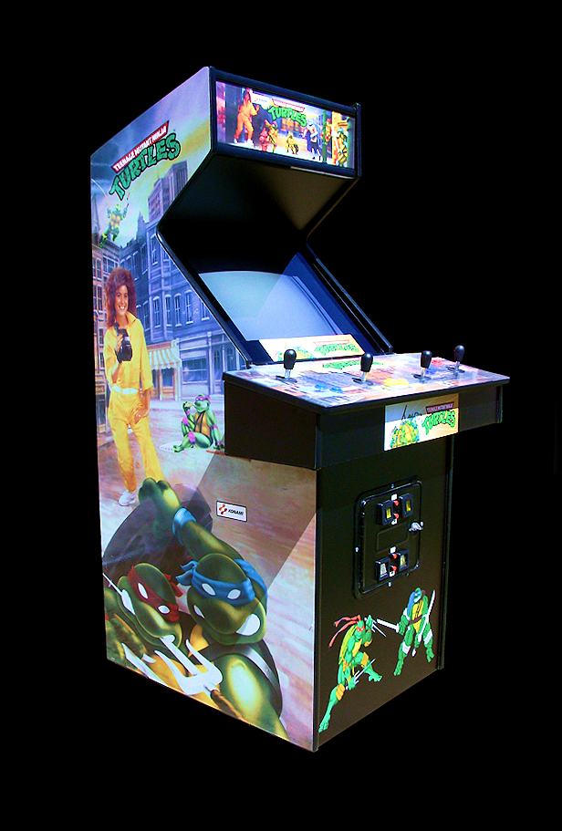 Teenage Mutant Ninja Turtles — arcade cabinet