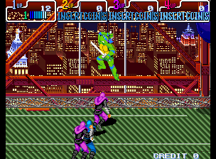 Teenage Mutant Ninja Turtles: Turtles in Time (alt) gameplay screenshot