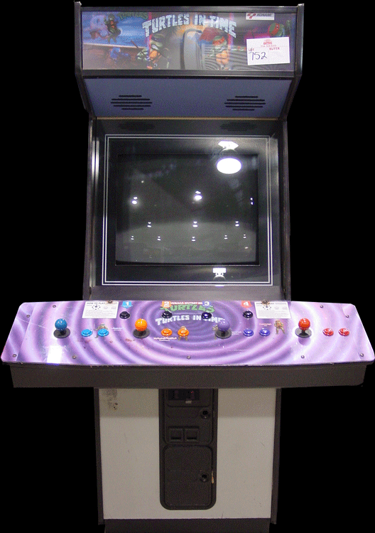 Teenage Mutant Ninja Turtles: Turtles in Time — arcade cabinet