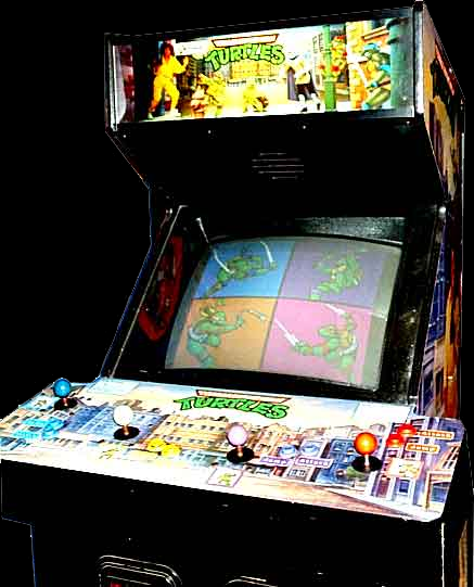 Teenage Mutant Ninja Turtles (USA) — arcade cabinet