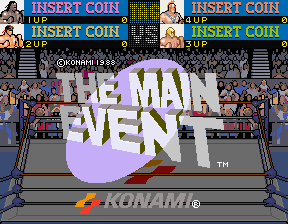 The Main Event — title screen