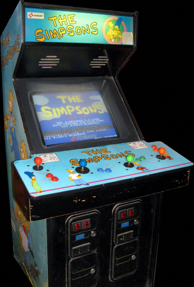 The Simpsons — arcade cabinet