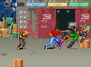 Vendetta — in-game arcade screenshot