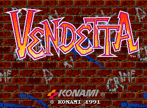 Vendetta — title screen